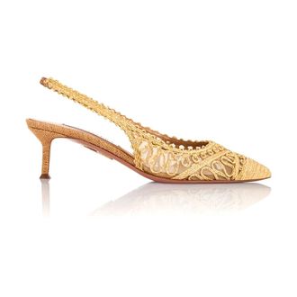 Aquazzura Dames, Schoenen, Beige, Maat: 39 EU