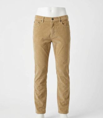 Faherty Stretch Terry Corduroy 5-Pocket Pant In Barley