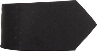 Kiton Zijden Das - Heren - Accessoires - Zwart - Maat: ONE Size Zijde