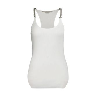 Stella McCartney Dames, Tops, Wit, Maat: XS Katoen