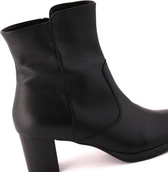 Ara Womens Osmanthus Leather Boot In Black