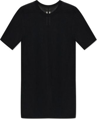 Rick Owens Level T - Heren - T-shirts - Zwart - L - Katoen - Tops