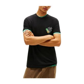 Tommy Hilfiger T-Shirts, male, Black, Size: 2XL T-Shirts