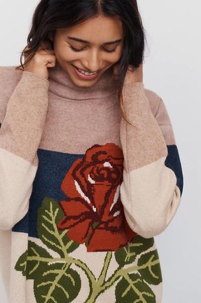 Maeve Carys Mock-Neck Sweater by Maeve