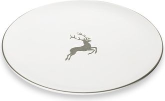 Gmundner Keramik Gmundner Keramik - Gmundner Cer&aacute;mica Ciervo Gris, Plato Individual Copa (&oslash; 32cm)