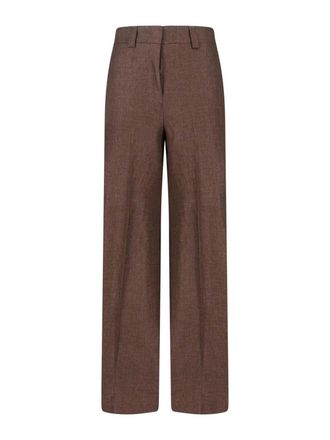 Incotex Tailored linen trousers