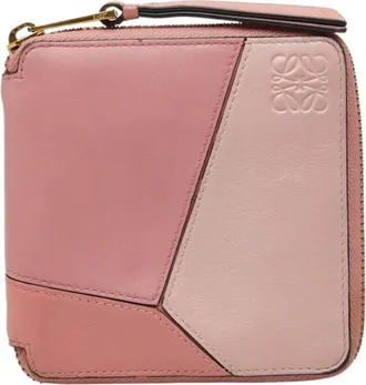Loewe Pink Leather Wallet (Bi-Fold) (Pre-Owned)