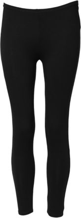 Massimo Rebecchi Black Skinny Mid Waist Leggings Cropped Trouser Womens Pants
