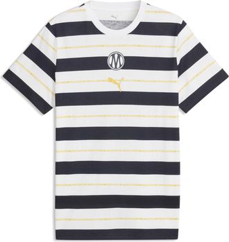 Puma T-shirt con stampa Olympique de Marseille ftblCulture da uomo, Accessori, Bianco, XXL