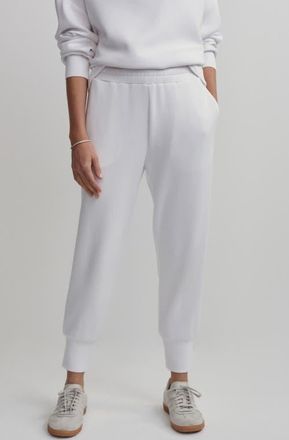 Varley The Slim Cuff 27.5-Inch Pants in White at Nordstrom, Size Xx-Small