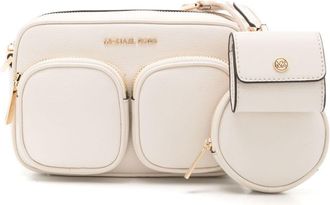 Michael Michael Kors Jet Set leren crossbodytas - Wit