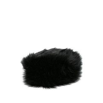 Ruslan Baginskiy Faux-Fur Hat - female - Ruslan Baginskiy - Accessories - Black - S/M - Accessories