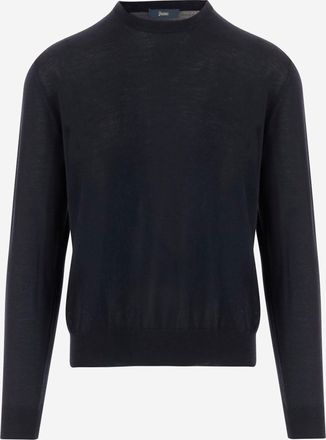 Herno wol en zijde gebreid