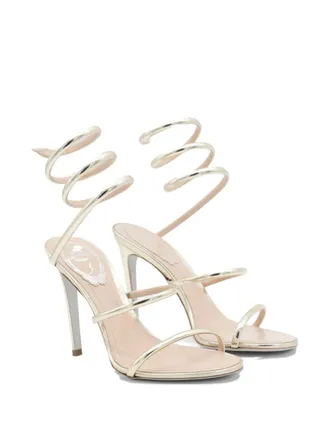 Rene Caovilla Cleo Heels - Cream