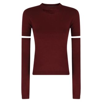 Federica Tosi Maglioncino senza maniche - - Knitwear - Donna - Rosso - S