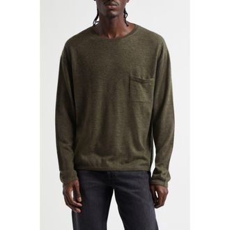 Acne Studios Cashmere Sweater in Khaki Green at Nordstrom, Size X-Large