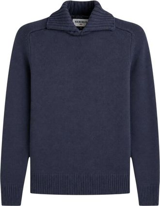Sebago Truien & Vesten, Heren, Blauw, XL, Round-neck Truien