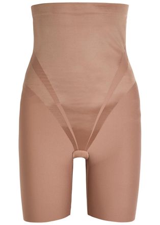 Spanx Transform Sculpting High-waist Shorts - Nude - S (UK8-10 / S)
