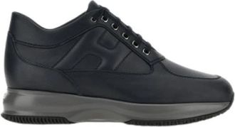 Hogan Interactive - Heren - Sneakers - Blauw - 39 1/2 EU - Leer - Schoenen