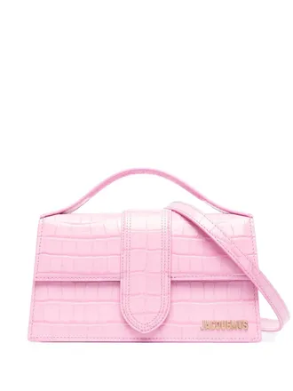 Jacquemus Le Grand Bambino mini bag - women - Calf Leather - OS - Pink