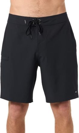 O'Neill Hyperfreak Heat Solid Board Shorts in Black at Nordstrom, Size 32