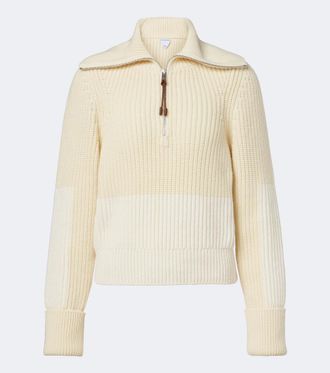 Bottega Veneta Jersey acanalado de lana y cachemir