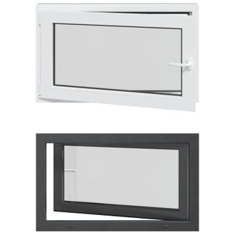 vidaXL Color Interno De Ventana De S&oacute;tano Blanco Risor 100 X 50 Cm Vidaxl