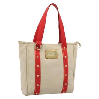 Louis Vuitton Pre-owned Vintage Tote Bag - Pre-owned - Mujer - Beige - ONE SIZE