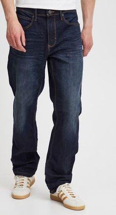 Blend Regular Fit Straight Leg Jeans in Dark Blue at Nordstrom Rack, Size 32