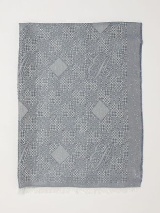 Emporio Armani Scarf Woman color Gnawed Blue