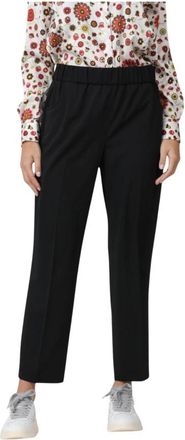 Via Masini 80 Stijlvolle broek voor mannen - Dames - Straight fit broeken - Zwart - XS - Broeken