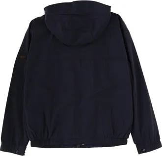 HUGO BOSS Relaxed Fit Polyamide Jacket - Blue