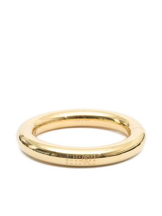 Maison Margiela Gold-Tone Bracelet With Logo Detailing