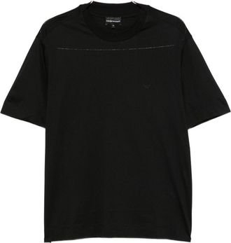 Emporio Armani T-shirt in cotone con logo Emporio Armani