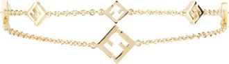 Fendi Accessoires, Dames, Geel, ONE Size, Forever Armband