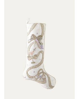 Kim Seybert Fashion Frenzy Beaded Stocking