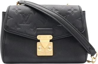 Louis Vuitton Pre-owned Monogram Empreinte Shoulder Bag - Dames - Vintage Schoudertas - Zwart - ONE Size - Leer - Vintage