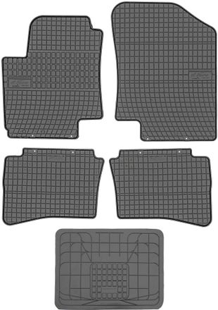 OEM Alfombrillas Frogum Et0424 + Funda 542742 - Hyundai I20 2008-2014 Sin Tapones