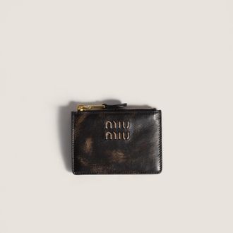 Miu Miu Nappa leather card holder