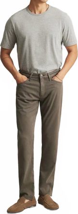 Mavi Marcus Slim Straight Leg Pants In Sage Herringbone