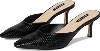 Nine West Camenla Womens Shoes Black Lizar : 5.5 M, Synthetic