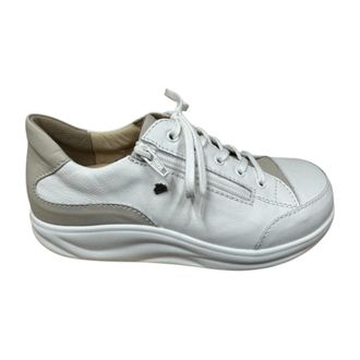Finn Comfort Dames, Schoenen, Wit, Maat: 34 1/2 EU Leer