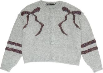 Bimba & Lola Vest met strikdetail - Grijs