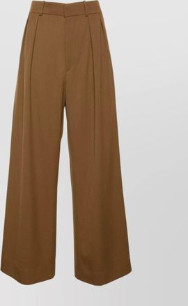 Wardrobe.NYC high-rise waist wool trousers