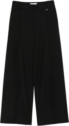 Giuseppe Di Morabito Wijde broek - Dames - Wijde Broeken - Zwart - S - Broeken
