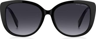 Marc Jacobs Grey Shaded Cat Eye Ladies Sunglasses MARC 791/F/S 0807/9O 57
