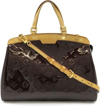 Louis Vuitton Amarante Monogram Vernis Handbag Shoulder Bag Tote Bag (Pre-Owned)