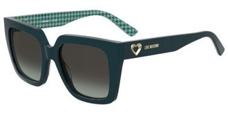Love Moschino MOL099/S 6HO/IB Womens Sunglasses Green Size 53