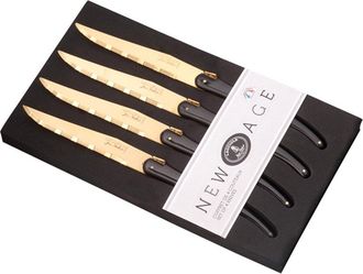 Jean Dubost New Age 4pc Steak Knife Set