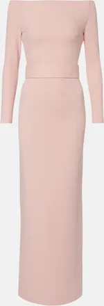 Solace London Abito lungo Sabina off-shoulder